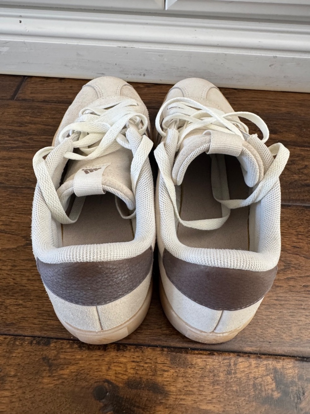 Adidas Men's Suede Sneakers Beige Brown Size 7 - Picture 4 of 7